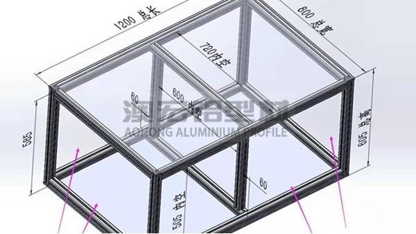 工業(yè)鋁型材框架設(shè)計(jì)簡(jiǎn)單過程介紹