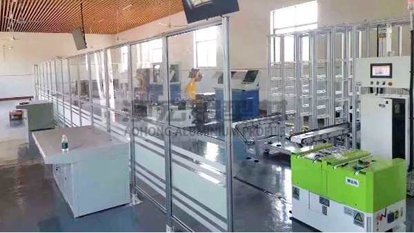 鋁型材電氣設備防護圍欄：構(gòu)筑工業(yè)環(huán)境的安全防線